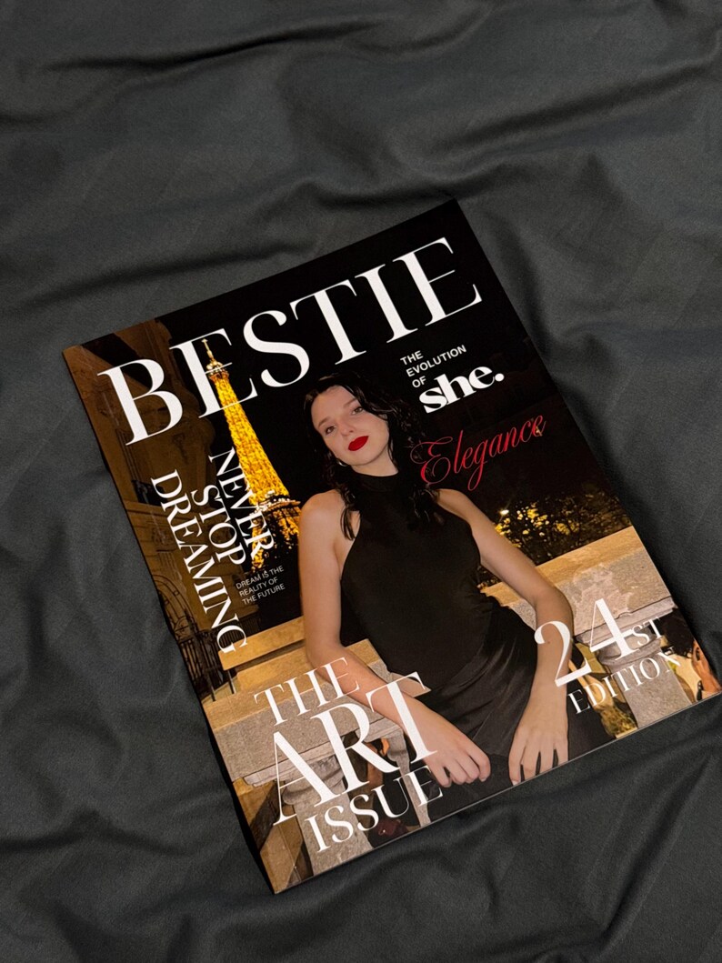 Personalized Birthday Photo Magazine, Custom Memory Book, Keepsake ...