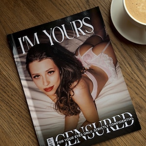 Personlig Boudoir Magazine Anpassad Kryddig Fotoalbum Romantisk Gåva