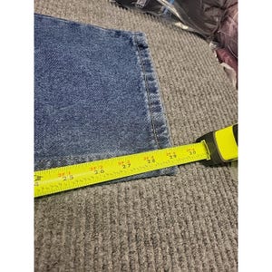 Mens 44x30 Wrangler Blue Jeans Relaxed Fit image 6