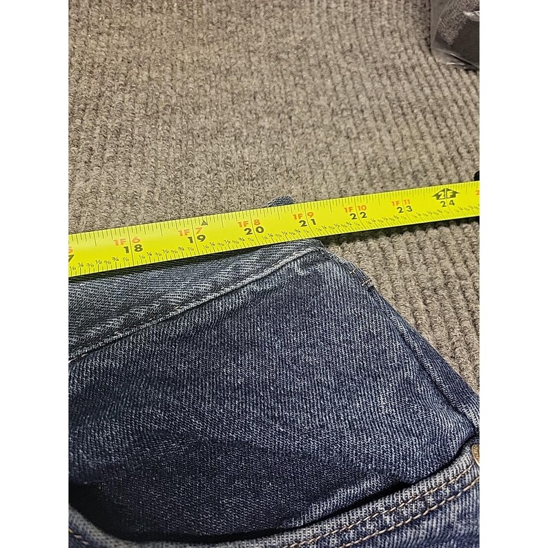 Mens 44x30 Wrangler Blue Jeans Relaxed Fit image 5
