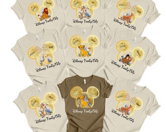 Disney Lion King Shirt, Hakuna Matata Shirt, Simba and Nala Shirt, Disney Animal Kingdom Shirt, Disney Safari Shirt, Animal Kingdom Family
