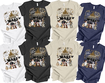 Custom Star Wars Shirts, Disney Star Wars Family shirt, Star Wars Birthday Shirts, Disney Trip Star Wars Shirts, Disney Star Wars 2026 Shirt