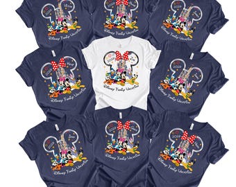 Custom Disney Shirts, Disney Family Vacation Shirt,Family Shirts 2026, Disney Trip Tshirt,Mickey Castle 2026 Shirts,Disney Vacation 2026