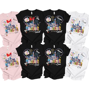 Disney Birthday Trip Shirts, Disney Girl Shirt, Disney Boy Shirts, Disney Birthday squad, Disney Birthday Family Shirt, Birthday Name Shirts