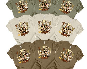 Disney Animal Kingdom Shirt, Mickey and Friends Safari Shirt, Disney World Family Disney Trip, Disney Vacation, Safari Trip Disney T-Shirt