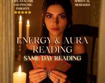 Energie- en auralezing, chakrascan, spiritueel inzicht. Pdf voor dezelfde dag