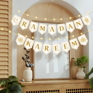 Ramadan Kareem Banner: Islamic Home Decor (Digital Download)