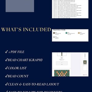 Clear Rhythm – Bead Loom Pattern | Geometric Strip Design PDF | DOTYK ...