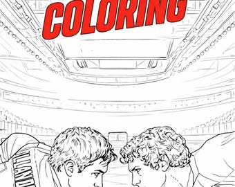 The Ultimate Heated Rivalry Coloring Pages