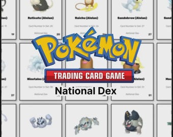 ポケモン全国図鑑1025：印刷可能なバインダーページとプレースホルダー