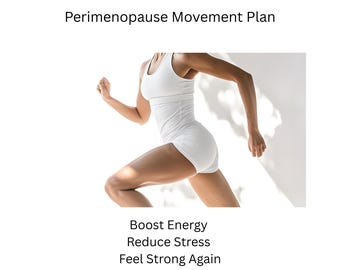 Perimenopause Movement Plan PDF | Gentle Hormone Balance, Energy, Weight Support (Digital Download)