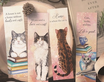Shejdgart Cute Cat Paw Bookmark – Stainless Steel Cat Lover & Book Lover Gift