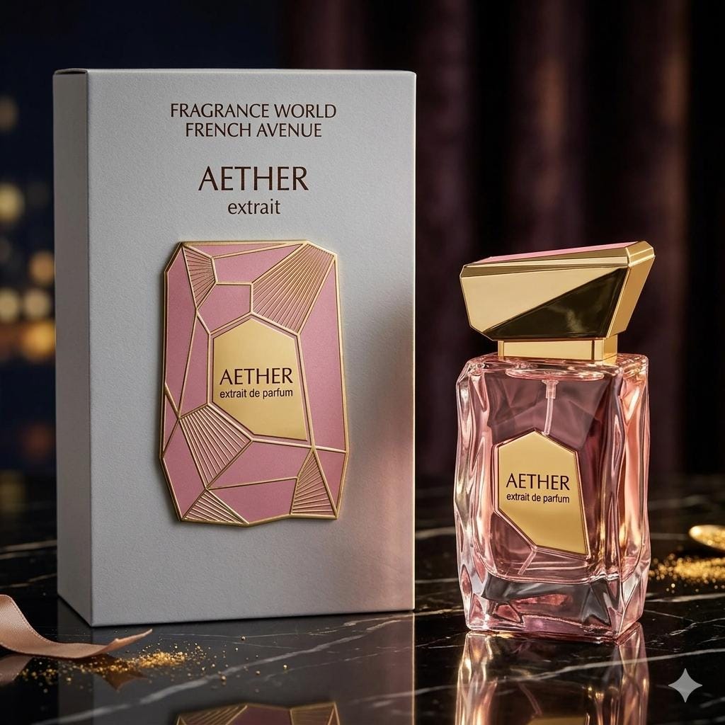 Fragrance World Aether Extrait De Parfum | Unisex Leather Niche