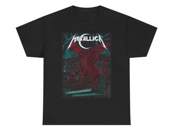 Metallica Unoffical repro Cardiff dragon Tee | Band Tour Shirt, Heavy Metal Concert Tee | M72 Tour 2026