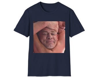 Camiseta de John Cena con meme sonriente y sumisión por tap-out / Camiseta de lucha de Gunther
