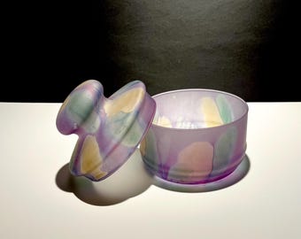 Vintage Rueven Lidded Trinket Dish