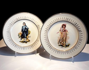Vintage "Blue Boy" And "Pinky" Collector Plates *Not sold individually