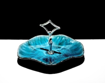 Vintage Blue Mountain Pottery Handled Serving Tray