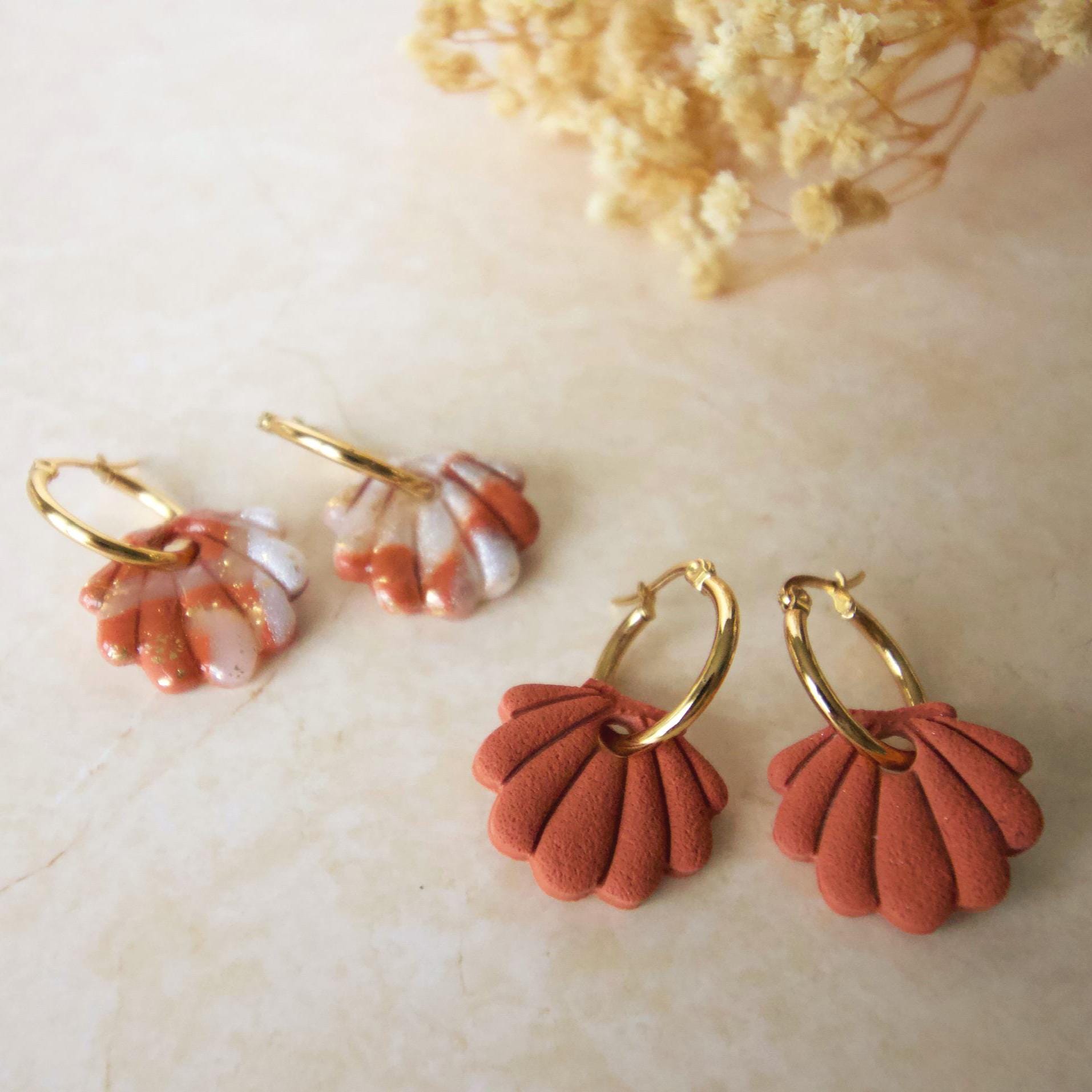 Perles De Coquillage Nacre Beige - 20 Pièces - Pour Création Bijoux Boucles D'Oreilles, Colliers - DIY Artisanat