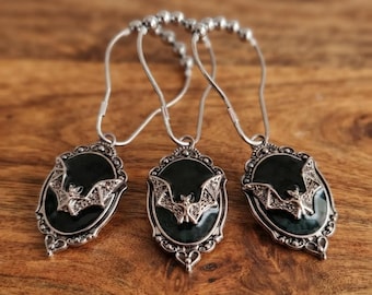 Gothic Bat Shower Curtain Hooks, Vampire Halloween Bathroom Decor