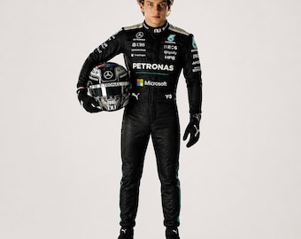 Traje de carreras de karts personalizado / Uniforme de karting estilo F1, equipo de alto rendimiento negro