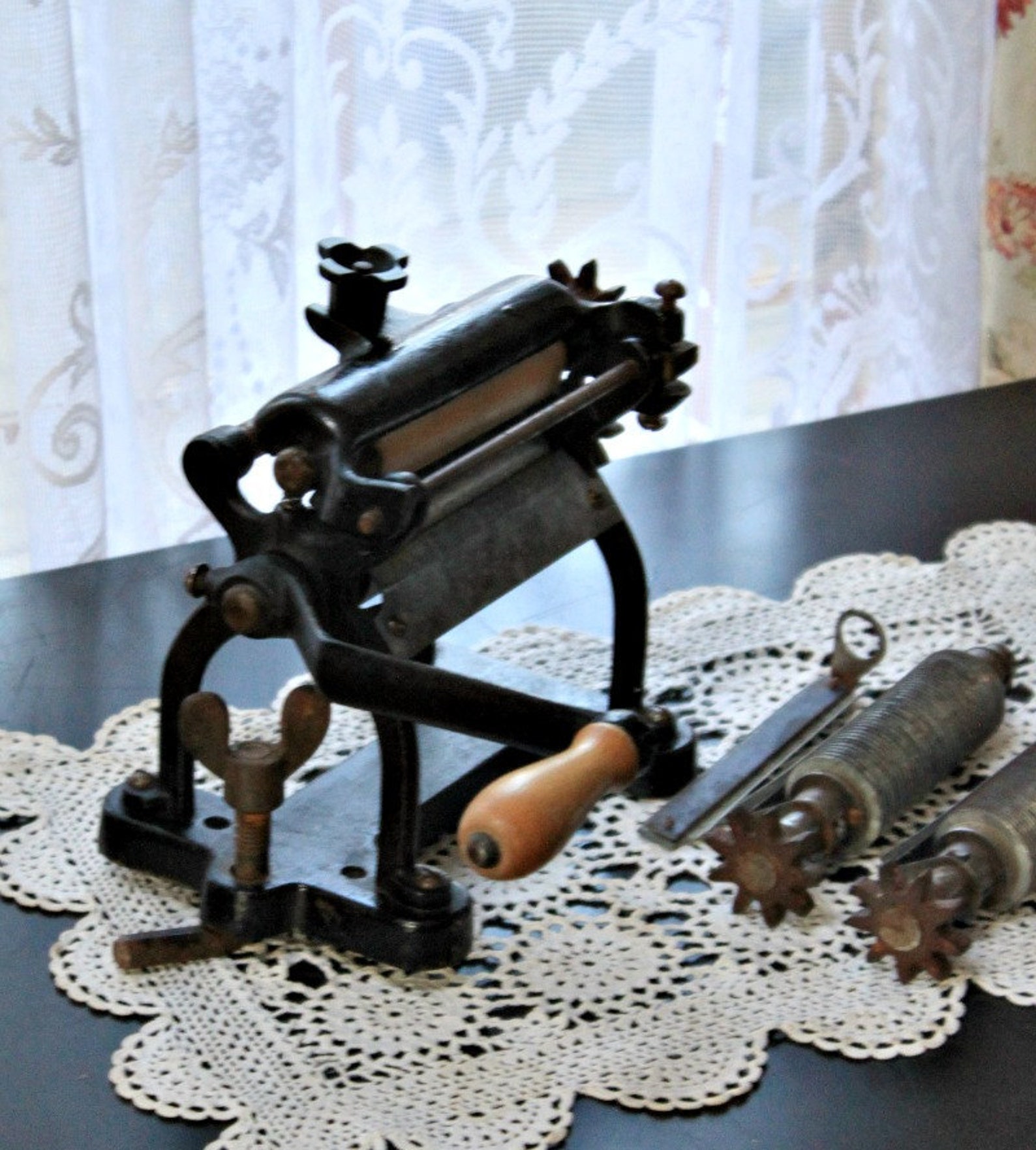 Antique Cast Iron Vitantonio Pasta Maker Machine Etsy