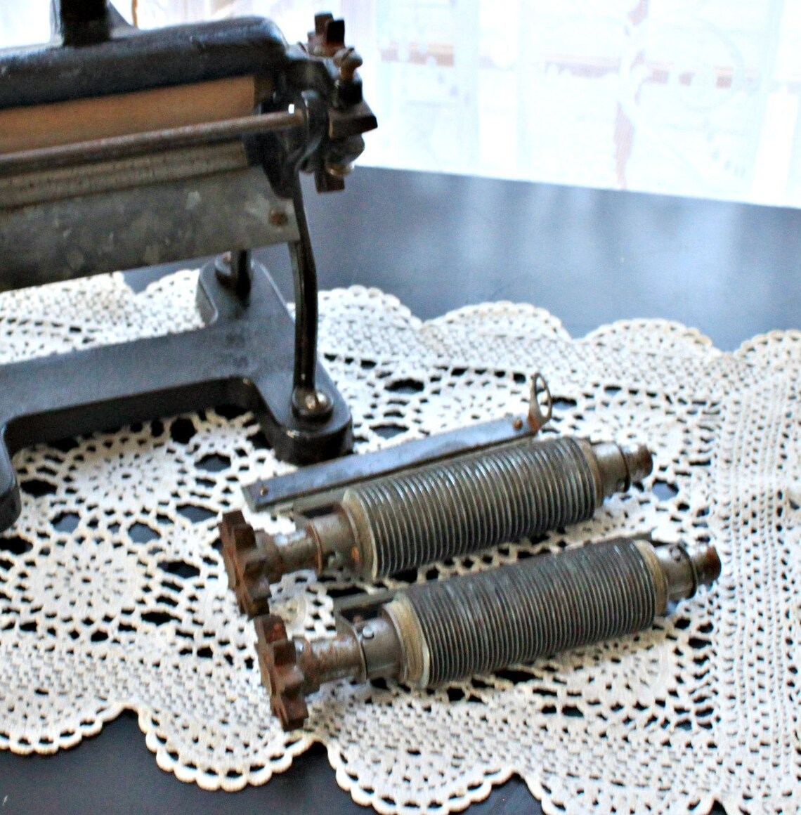 Antique Cast Iron Vitantonio Pasta Maker Machine Etsy