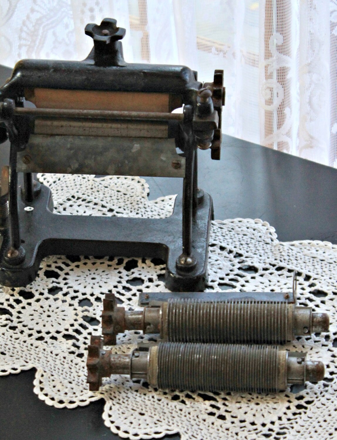 Antique Cast Iron Vitantonio Pasta Maker Machine Etsy