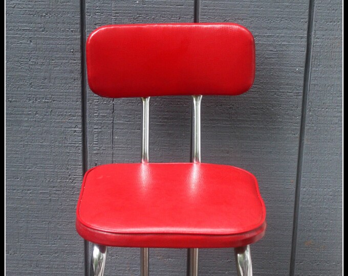 Vintage Retro Daystrom Vinyl Bar Stool Etsy