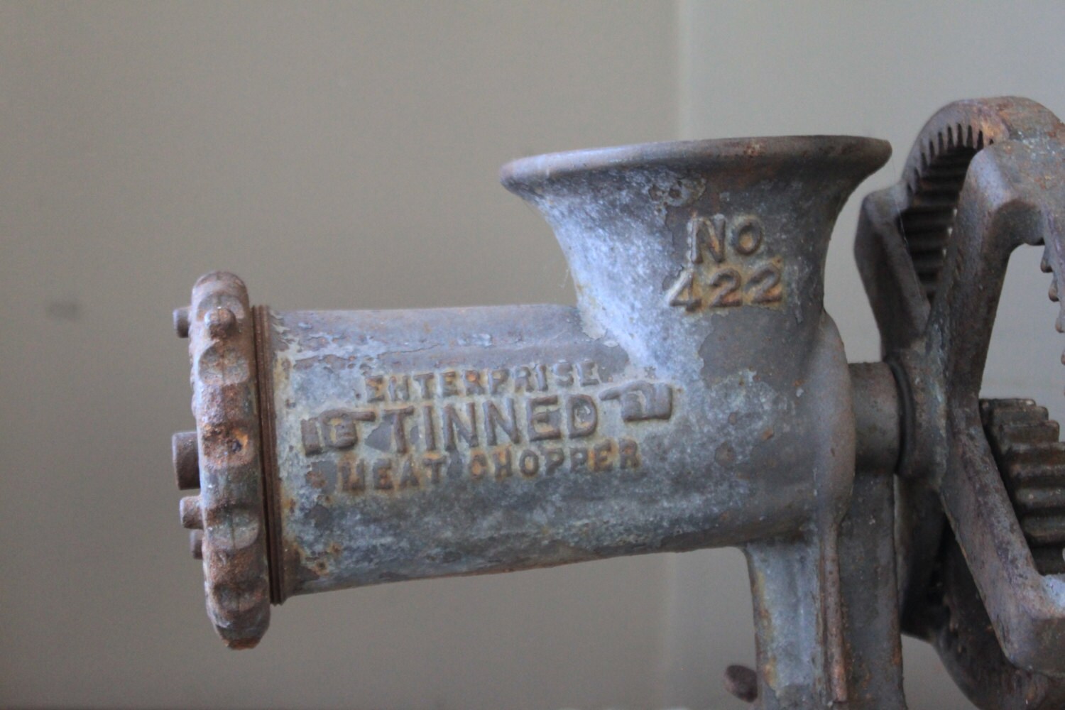 Antique 1900's Enterprise Mfg. Meat Grinder Etsy