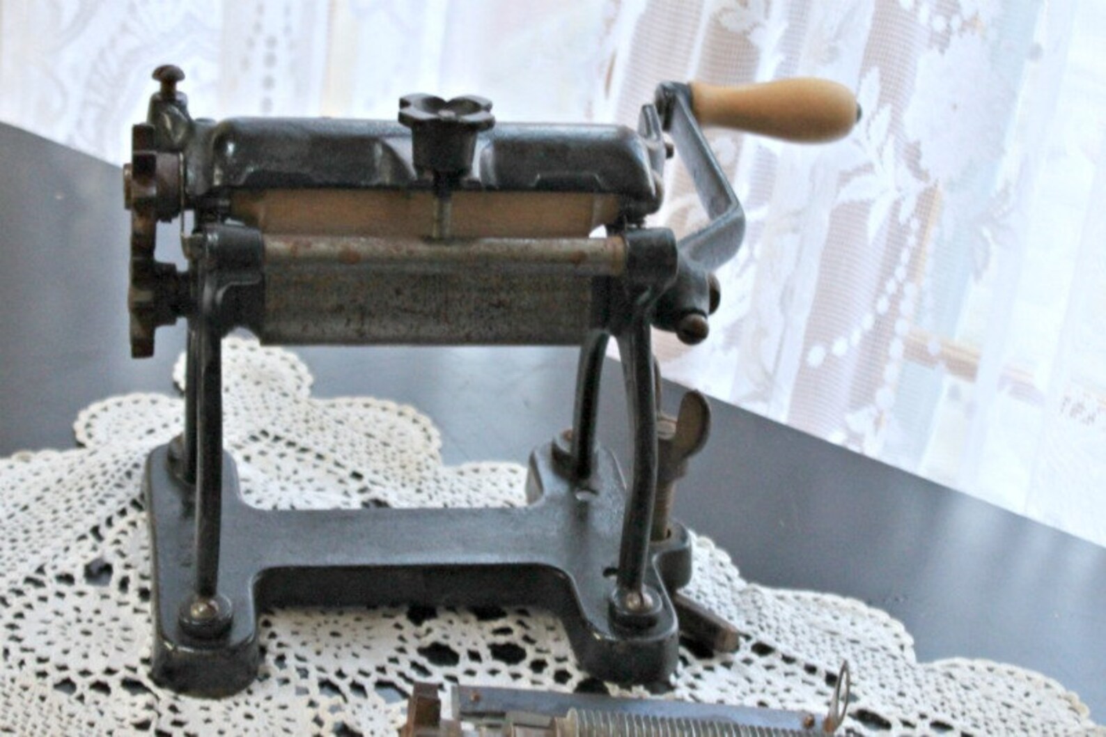 Antique Cast Iron Vitantonio Pasta Maker Machine Etsy