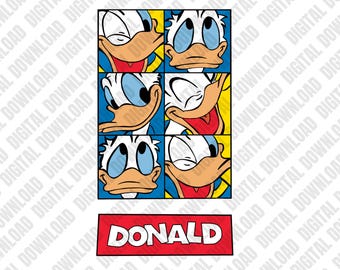 Donald Duck, Micky Maus Png, Micky Png, Maus Png, Kinder Shirt Png Png, Karierte Png, Geburtstags-T-Shirt Png, lustige Micky Png