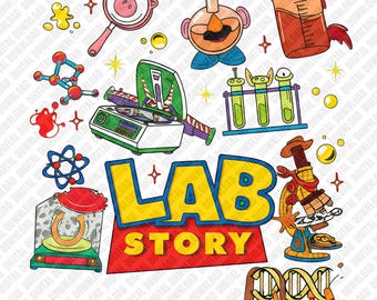 Spielzeug Geschichte PNG | Lab Woche 2026 Kader | Medizinische Laboratoriumskunst