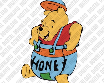 Winnie the Pooh PNG, imágenes prediseñadas vintage de Winnie the Pooh, Winnie the Pooh Bear PNG