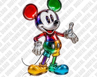 Mickey Mouse Png, Mickey Png, Mouse Png, Kids Shirt Png Design, Checkered Png, Birthday T Shirt Png, Funny Mickey Png