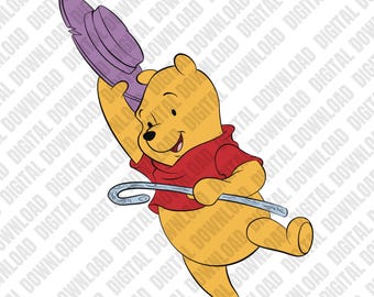 Winnie the Pooh PNG, imágenes prediseñadas vintage de Winnie the Pooh, Winnie the Pooh Bear PNG