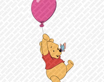 Winnie the Pooh PNG, Vintage Winnie the Pooh Clip Art, Pooh Bear PNG