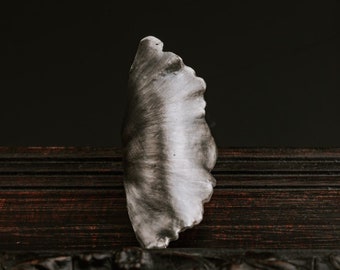 Sterling Silber Ginkgo Blatt Ring-Ginkgo Biloba Ring-Statement Ginkgo Ring-Botanische Ring-Kräftige Ringe