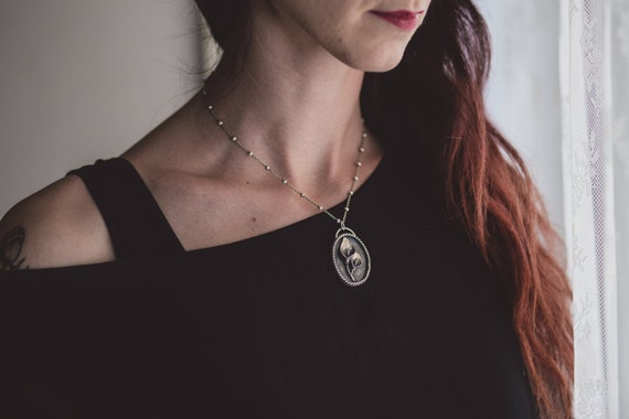 Lily Sterling Silver Necklace-lily Flower Necklace-oval