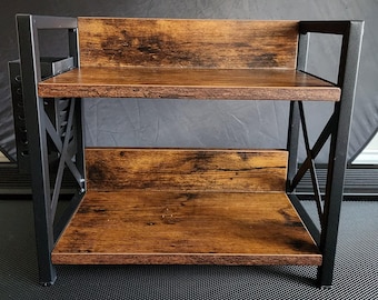 2-Tier Countertop Shelf – Coffee Bar & Spice Rack