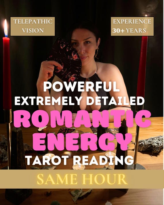 In Depth Love Tarot Reading Same Hour, Accurate Love Psychic Reading , Relationship Guidance, Romantic Enegy Tarot Spread