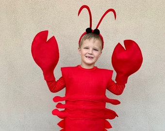 Kids custom Lobster costume