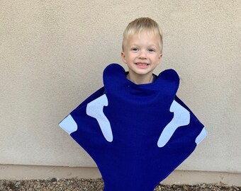 Felt Kids Manta Ray Costume