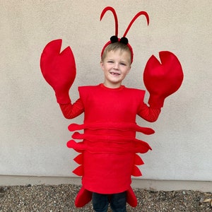 Kids custom Lobster costume