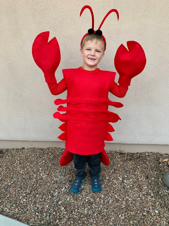 Kids custom Lobster costume - Main Image