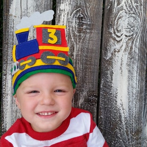 Birthday Train Headband Hat image 1