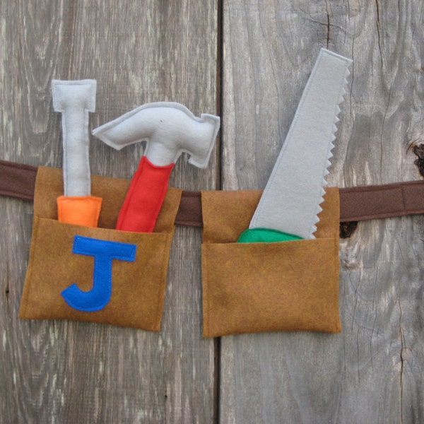 Childrens Infant Dress Up Felt Tool Belt