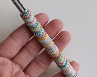 Double ended seam ripper, bargello pattern, gift for quilter