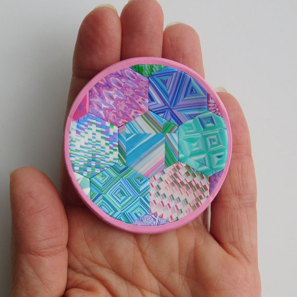 petite polymer clay ring dish