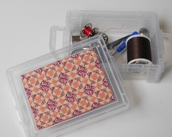 Storage box, quilters gift, sewing storage